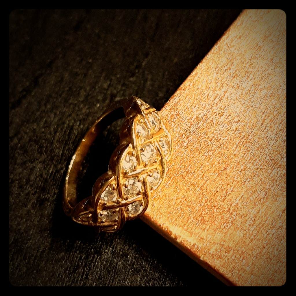 Lattice 14k Ring